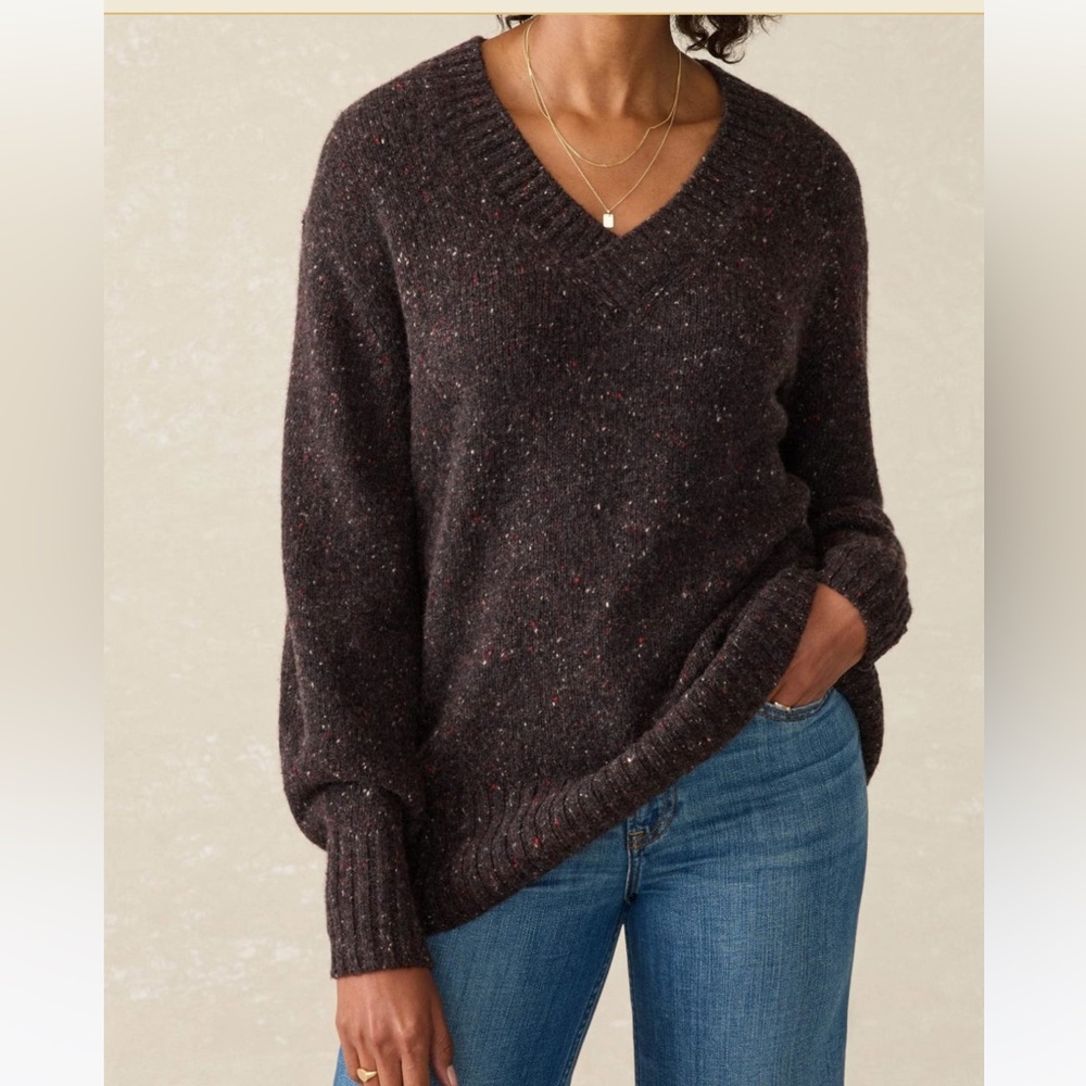 Faherty Driftwood Donegal Sweater